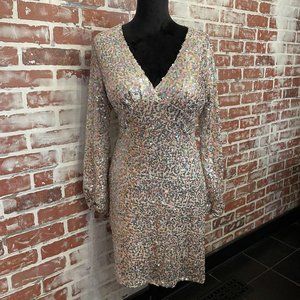 Rose Sequin Dress